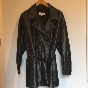 Vert. Womens 3 Button  Jacket  Black Acetate